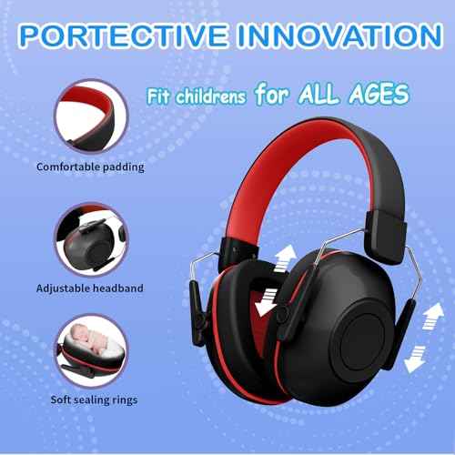 Noise Cancelling Headphones for Kids, SNR 29dB Safety Noise Reduction Ear Muffs for Event/Concert