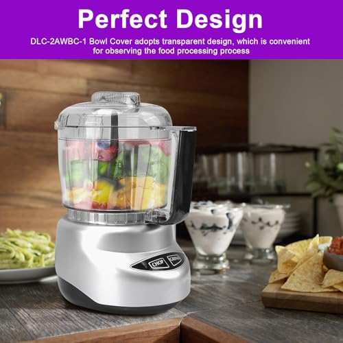 Cuisinart DLC-2A Mini Prep Plus Work Bowl Cover - Replacement ABS Lid