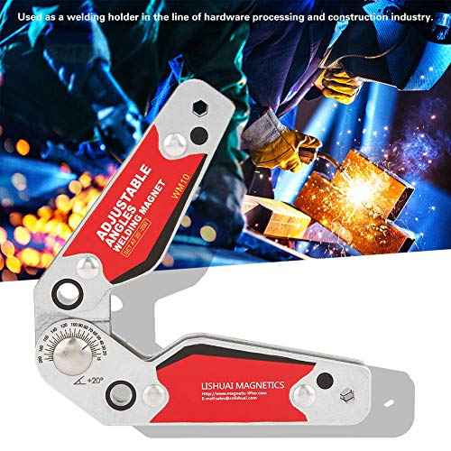 Adjustable Angles Welding Magnet 20¡Æ-200¡Æ, Magnetic Welding Holder Clamp Welder Tool for Soldering Positioning