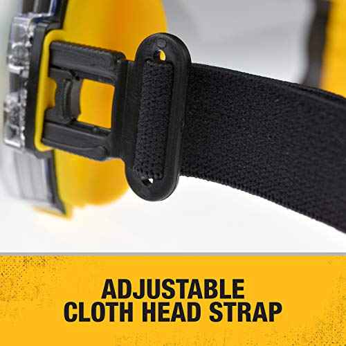 Dewalt DPG82 Concealer Anti-Fog Dual Mold Safety Goggle - 1 Pair