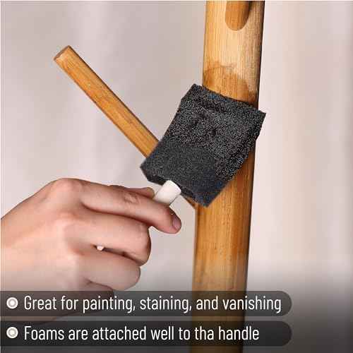 Bates - Paint Tray Set, Paint Rollers, Paint Brushes for Wall, Tray, Roller Brush, 11 Piece Home Painting Supplies, Foam Brush, House Painting Supplies, Painting Tools, Interior, Exterior