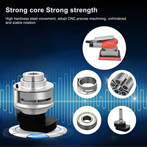 Ejoyous 75x100mm Alloy Steel Orbital Sander Sanding Pad for Wood, Metal, Car Waxing