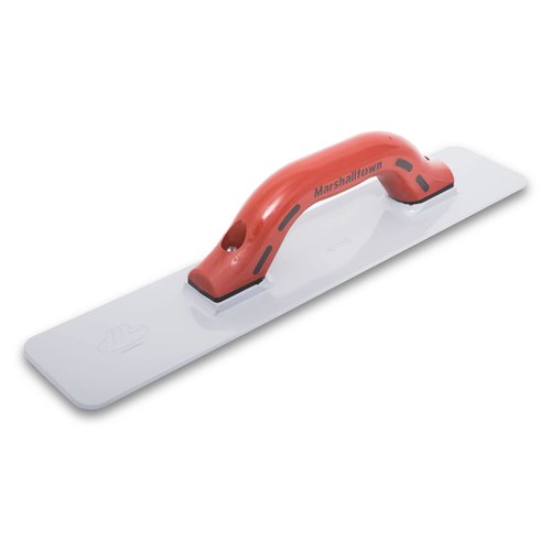 MARSHALLTOWN Cast Magnesium Hand Float, 16 Inch x 3-1/8 Inch, Concrete Float, Concrete Finishing Tool, Provides a Smooth Finish, DuraSoft Handle, Standard Handle Style, Made in the USA, 148D