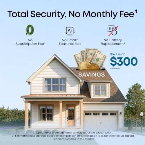 Eufy Security Solocam eufyCam C37 Wireless Outdoor Security Camera with Solar Panel, 2K Resolution