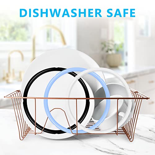 3-Pack 6 Qt Instant Pot Sealing Ring Replacement Gasket - Food-Grade Silicone, blue/black/clear