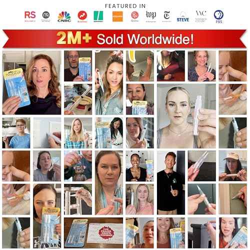 Slobproof Refillable Touch-Up Paint Pen, Mess-Free, Reusable Wall Paint Repair Tool, Precise Application, DIY Home Improvement, Furniture, Arts and Crafts, Patented Design, Easy Storage, Pack of 2