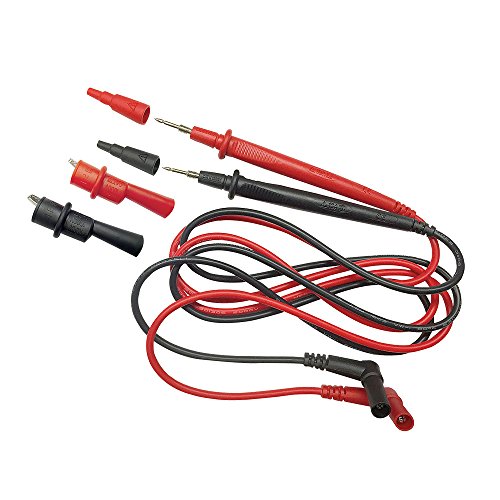 Klein Tools Replacement Test Lead Set with Right Angle & Alligator Clips