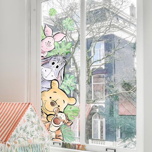 Xendelow Yellow Winnie Wall Stickers for Kids Nursery & Playroom Decor