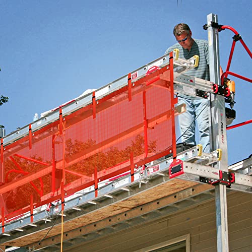 20 ft Pump Jack Safety Net for Construction Scaffold OSHA Compliant Debris Guard