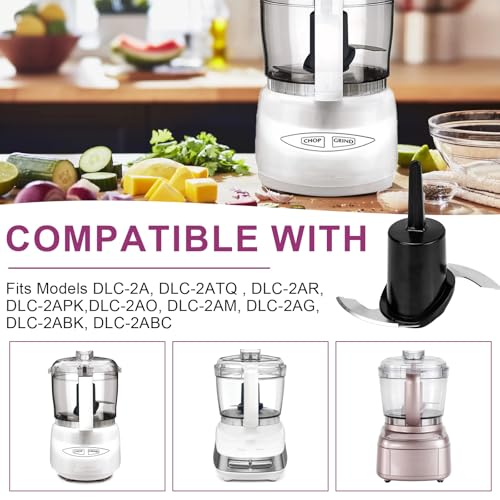 DLC-2A Replacement Chopping Blade for Cuisinart Mini Prep Plus, Fits DLC-2A/2ATQ/2AR/2APK