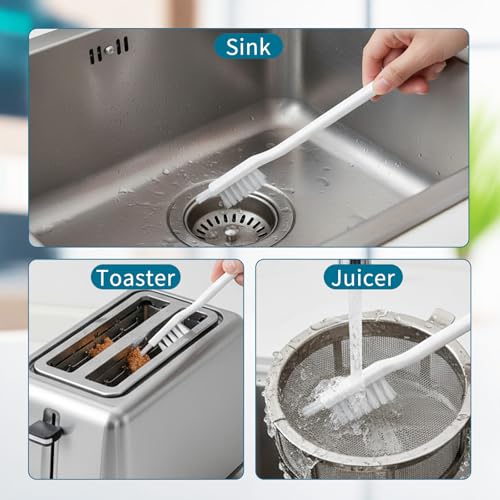 Juicer Cleaning Brush Set - 4 pcs Small Parts Brushes for Omega/Vrt Juicers