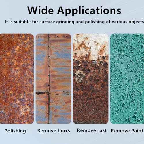 2 Inch Wire Cup Brush Set for Drill - 1/4 Inch Round Shank Abrasive Wire Cup Brush - Stainless Steel Crimped Carbon Steel Brush for Rust,Cleaning,Deburring,Removing Paint