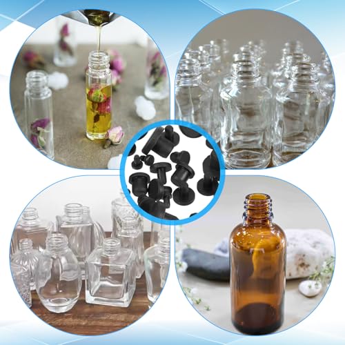 50PCS Silicone Rubber Hole Plugs Set - Assorted Sizes for Sealing Drains and Tubes
