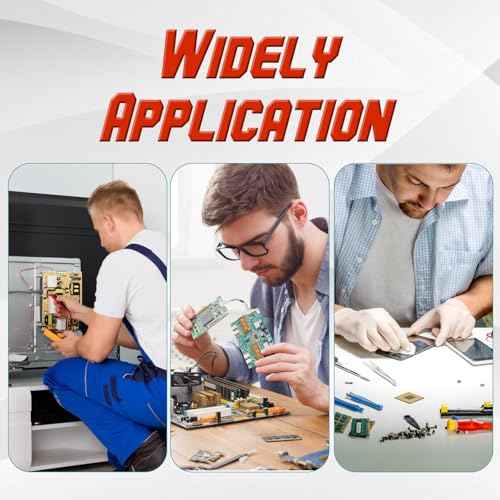 Soldering Gun Kit, Upgrade 120W Adjustable Temp Multi-Function Soldering Iron Set, Soldering Iron Kit for Electronics Welding Repair (11-Piece Set) (Black)