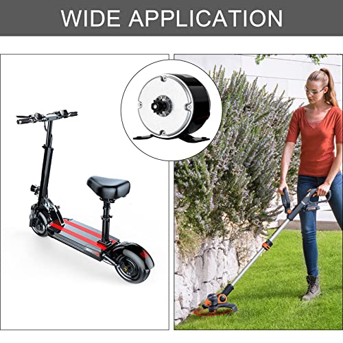 Vevitts 24V 350W Electric Motor for E-Scooter and Bike Replacements