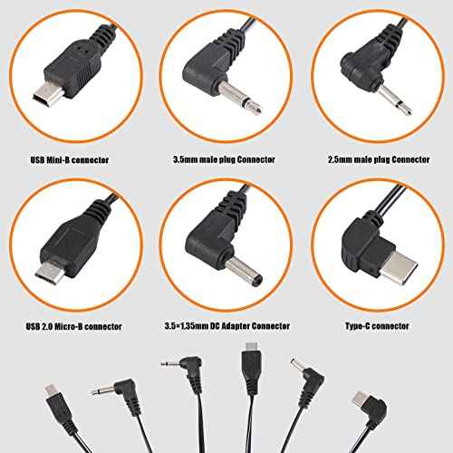 External Power Supply Box with six Kind Jacks and ON/Off Switch for Various DC Equipment,Like Some Kinds Safe Box,Electronic Cabinet Lock,Toys,LED Lighting and so on.Output DC 6V