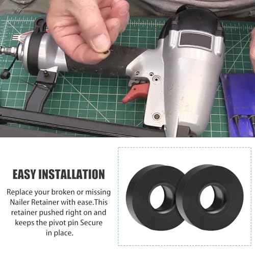 890725 Nailer Rubber Retainer for Porter Cable Nail Gun - 2 Pcs