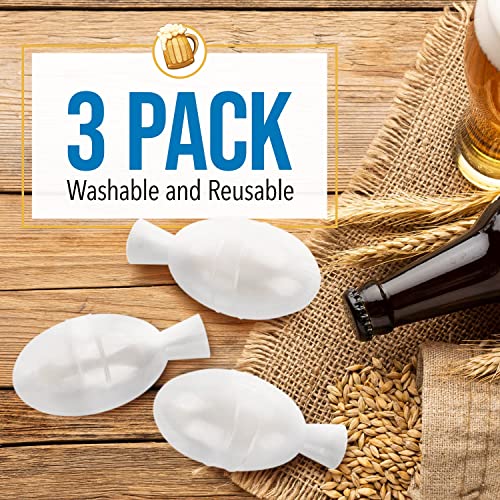 Impresa 3-Pack Beer Tap Ball Cleaning Device Kit for Draft Line Cleaning