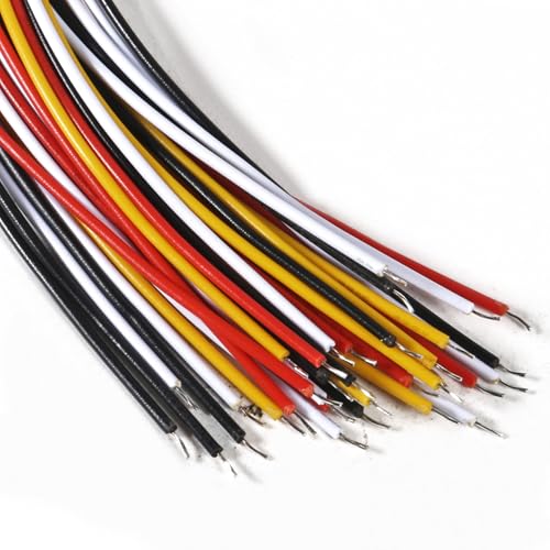ACEIRMC 10Pairs JST-XH 2.54mm 4-Pin Male Female Connectors Kit with 200mm Cable