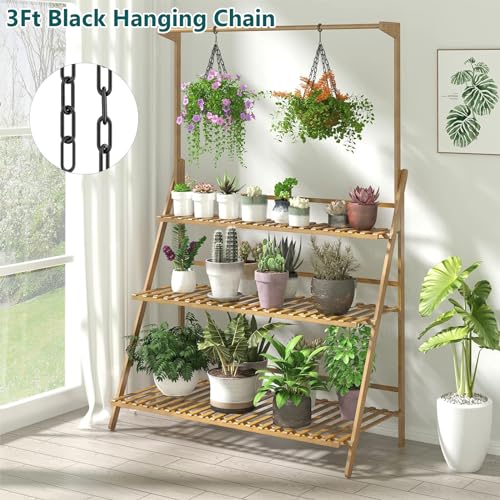 Black 3ft Industrial Pendant Light Chain for Chandeliers & Fixtures - Garini