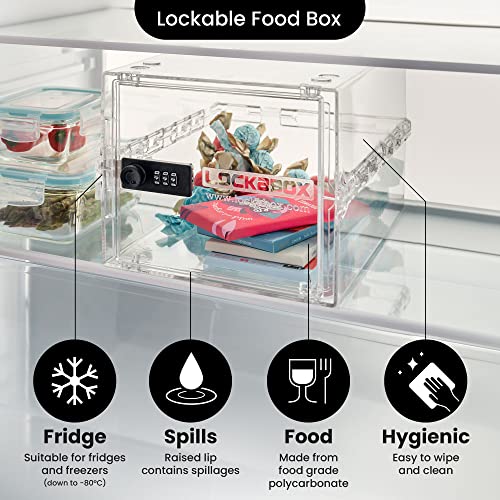 Lockabox One™ 10L Lockable Storage Box with Code - Crystal