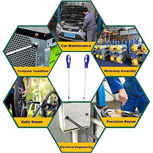 12-inch long screwdriver long handle screwdriver head flat head 6 mm magnetic screwdriver£¨PH2-#2£©