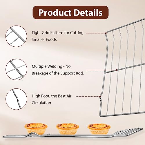 Cooouds DG75-01001C/D Oven Rack Replacement for Samsung Ovens (2-Pack) 304 Stainless Steel