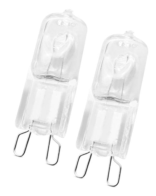 TIKSCIENCE 2Pcs WPW10169757 Wall Oven Light Bulb Fit for Whirlpool Jenn-Air Kitchenaid Replace W10169757, 120V 25W G9