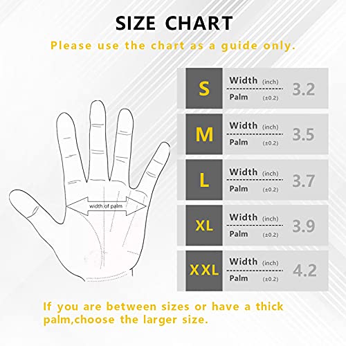 LOCCEF MicroFoam Nitrile Coated Safety Work Gloves 9/L Grey 6 Pairs