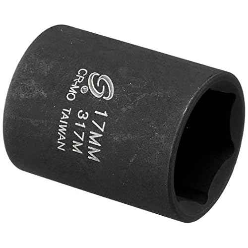 Sunex 317m 3/8-Inch Drive 17-Mm Impact Socket