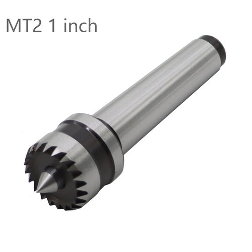 Yunnergo Wood Lathe Drive Center MT2 with 1 inch Crown Wood Lathe Turning Tool