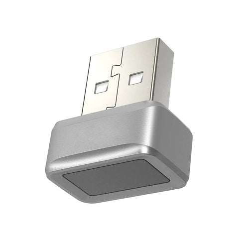 WEISUYUUS USB Fingerprint Reader 0.05s Login Security 360Degree Sensors Login for Window11/10 Hello Desktop Laptop 2Color