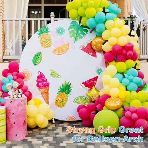 10 Pcs Spring Clamps, PureGuard 4.5 Inch Large Plastic Spring Clips Clamps Heavy Duty Woodworking Clamps for Crafts Balloon Arch Photography Backdrop Stand Pool Cover Clips