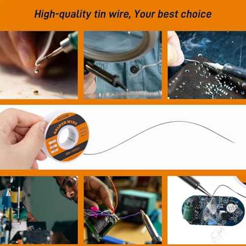 TOWOT High Purity Tin Lead Rosin Core Solder Wire