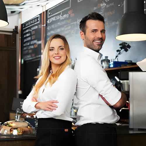 2 Pocket Canvas Work Waist Apron Unisex Tool Utility Apron Tool Belt Woodworkers Artists