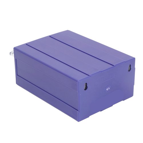 Drawer Component Box 205x135x78mm Thickened Plastic Modular Storage Bin Organizer for Crafts Office Supplies Blue