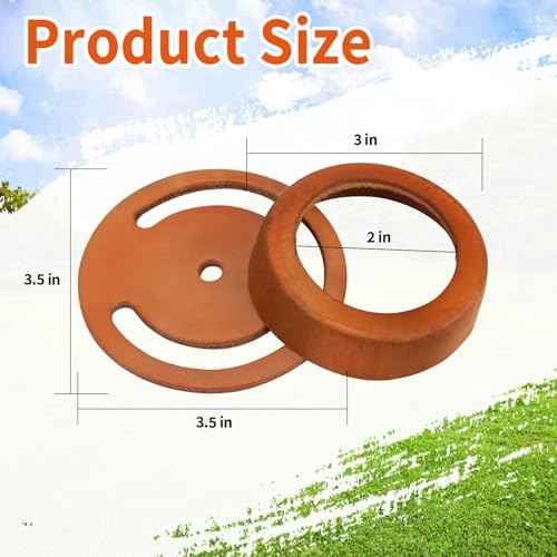 Pitcher Pump Well Kit with No.2 Pitcher Pump Replacement Parts - Includes Lower Valve Leathers and Leather Cups for Hand Well Pump - Pitcher Pump Parts for Repair and Maintenance.