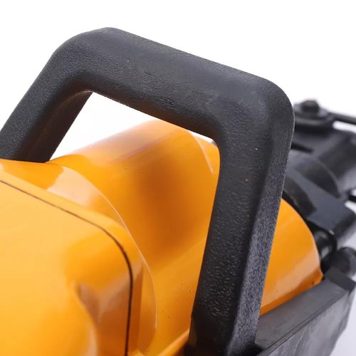 Gasoline Demolition Jack Hammer with Hex Concrete Breaker, Air-cooled Two-stroke Heavy Duty Chipping Hammer Breaker for Cement/Pavement/Floor, with Chisel and Fuel Funnel