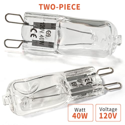 WPW10571723 Halogen Range Hood Bulb 120V 40W for Whirlpool Ovens & Hoods