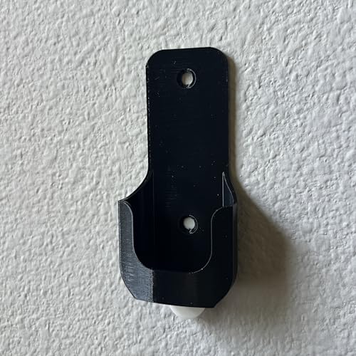 Wall Holder Mount for Hunter Ceiling Fan Remote (3D Printed in USA) – Black
