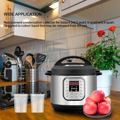 Condensation Collector Replacement for Instant Pot DUO/Duo Plus/Ultra - 2 Pcs