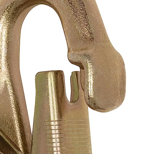 23 kN Forged Steel Safety Snap Hook with Double-Action Gate - Fall Protection Hook Swivel - Work Safety Equipment - Snaphook for Climbing