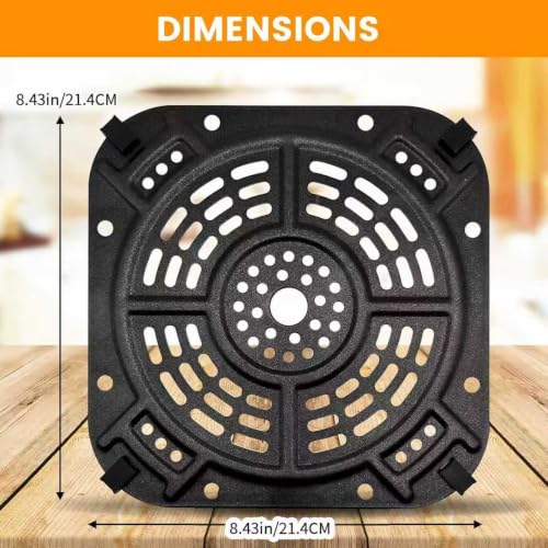 5QT Ninja AF141 Air Fryer Grill Pan Crisper Tray 8.43 x 8.43 in - GWBSXM
