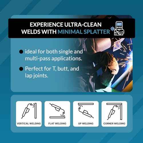 (2 Pack) PGN Flux Core Wire .030 - E71T-11 .030 Inch, 2 Pound Spool - Gasless Mild Steel Welding Wire with Low Splatter - For All Position Arc Welding