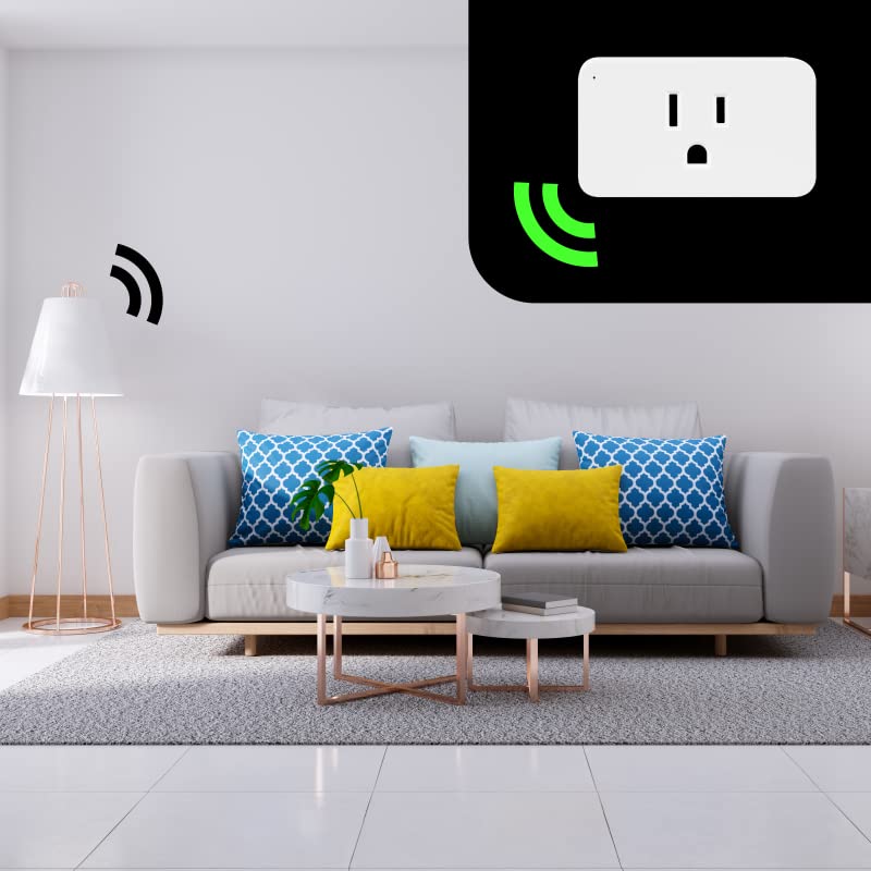 ZOOZ 800LR Z-Wave Long Range Smart Plug - Compatible with Z-Box, Home Assistant & Hubitat