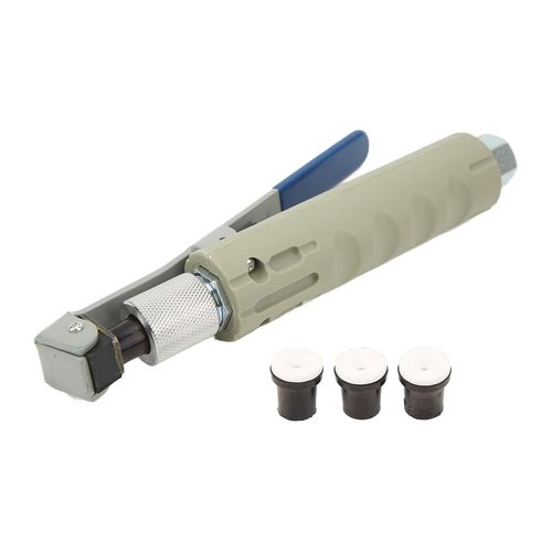 Deesucc Sand Blaster Gun with 4 Ceramic Tips, Abrasive Blaster Nozzles, Remove Abrasive Stain Rust Grime for Multiple Media
