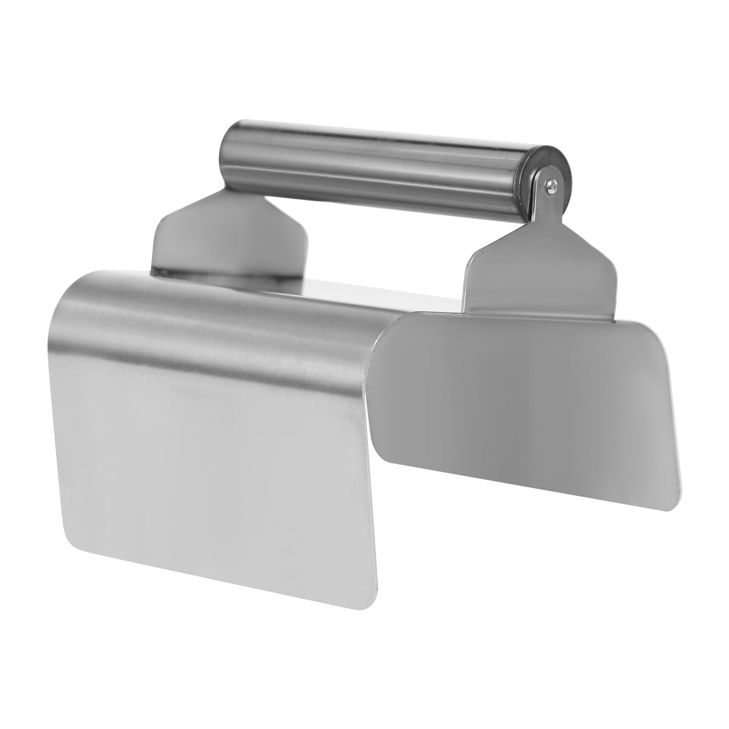 Stainless Steel Landscape Curb Trowel Set, Professional Concrete Edging Tool with Putty Knife, for Smoothing Curbs, Sidewalk, Garden