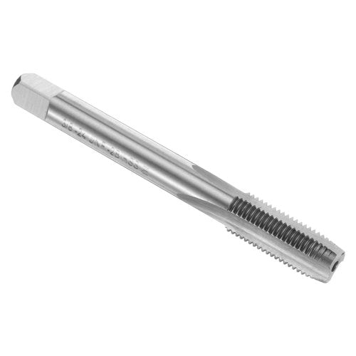 uxcell Hand Plug Tap 3/8-24 UNF 2B Left Hand Thread Plug Style Taps Straight Flute Screw Tapping Threading Tool High Speed Steel HSS6542