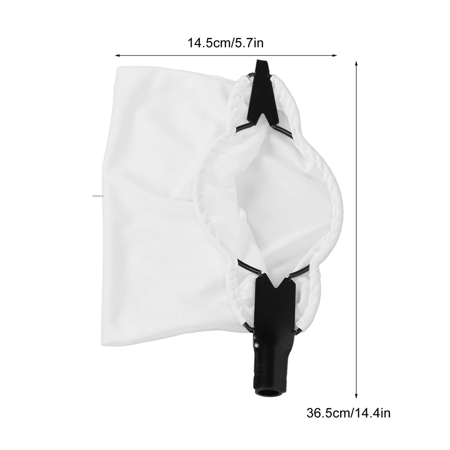 evhooe Fruit Picker Harvesting Basket Large Elastic Bag Lightweight VShaped Blade Fruit Catcher for Home Farm Garden