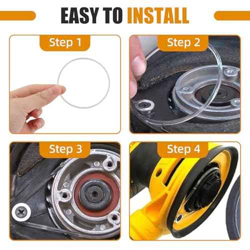 N430442 Cable Random Orbit Sander Belt 903373 Compatible with Porter DeWalt Belt Sander DWE6421 DWE6423K 332 333 334 335 343, Random Orbit Sander Part£¨2 Pack £©